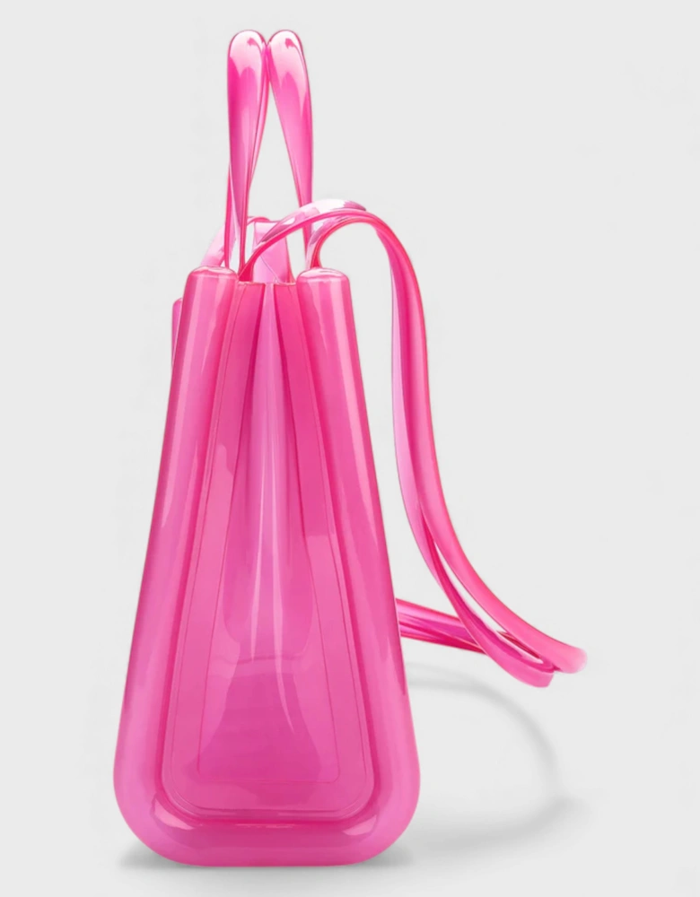 X Mellisa Medium Jelly Shopper Pink