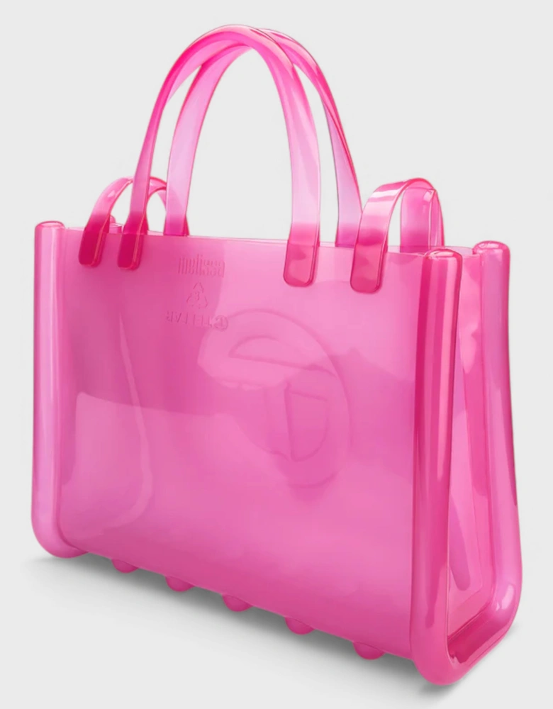 X Mellisa Medium Jelly Shopper Pink