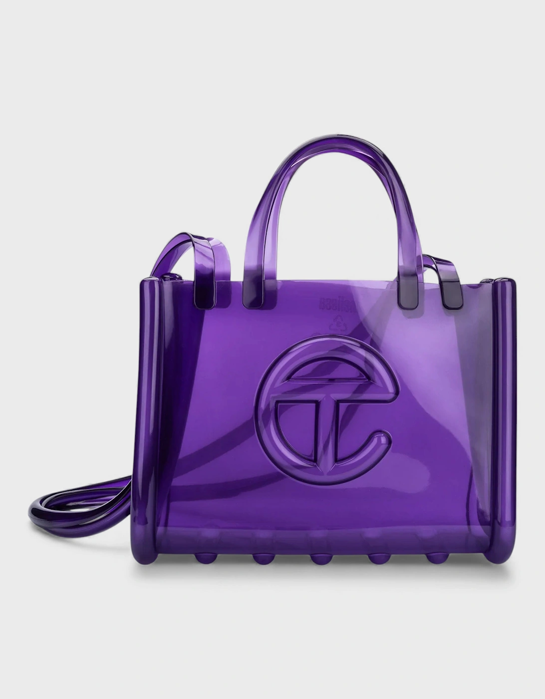 x Mellisa Medium Jelly Shopper Purple, 6 of 5