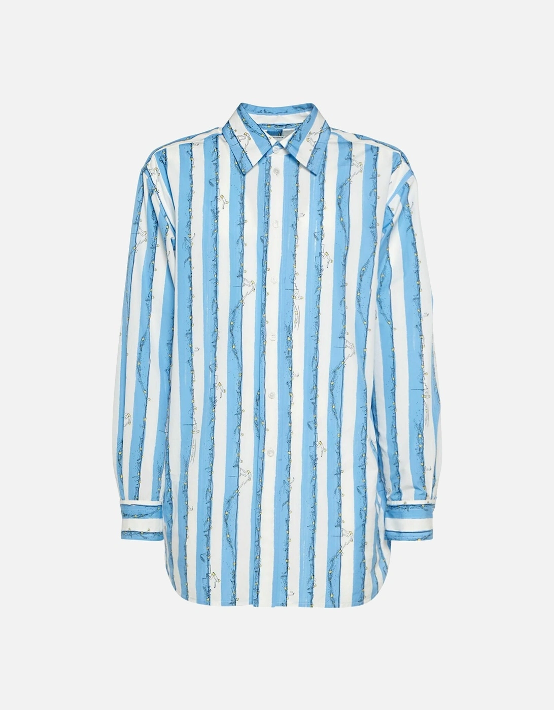 SWIMMERS PRINTED COTTON SHIRT, 5 of 4