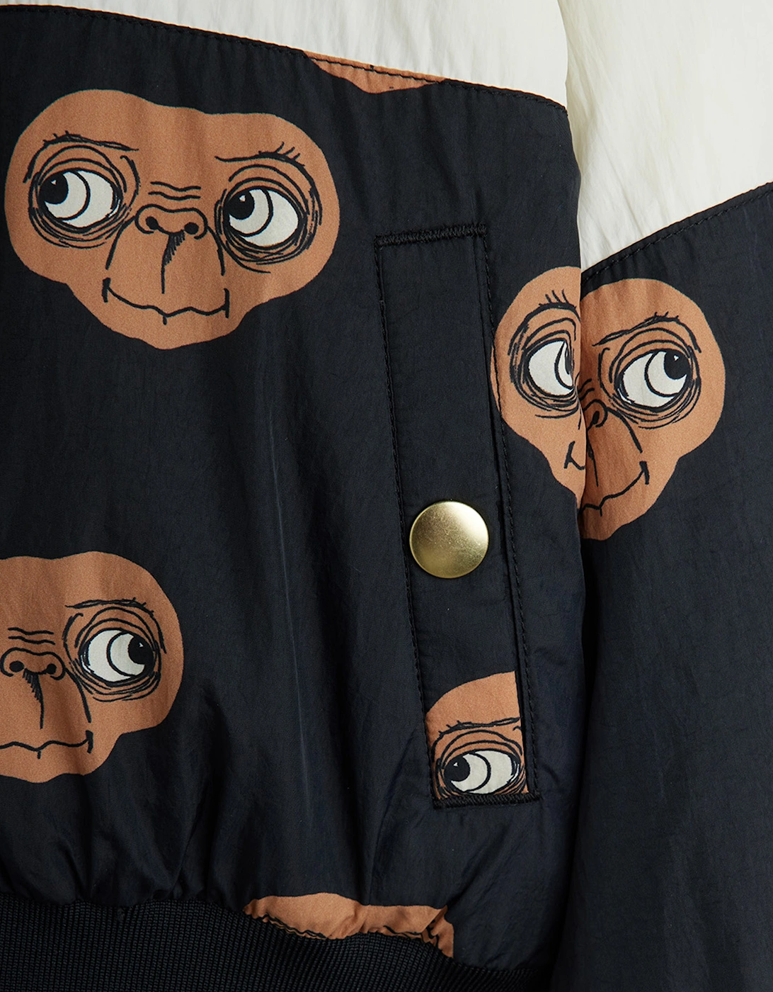 Kids E.T. Baseball Jacket in Green