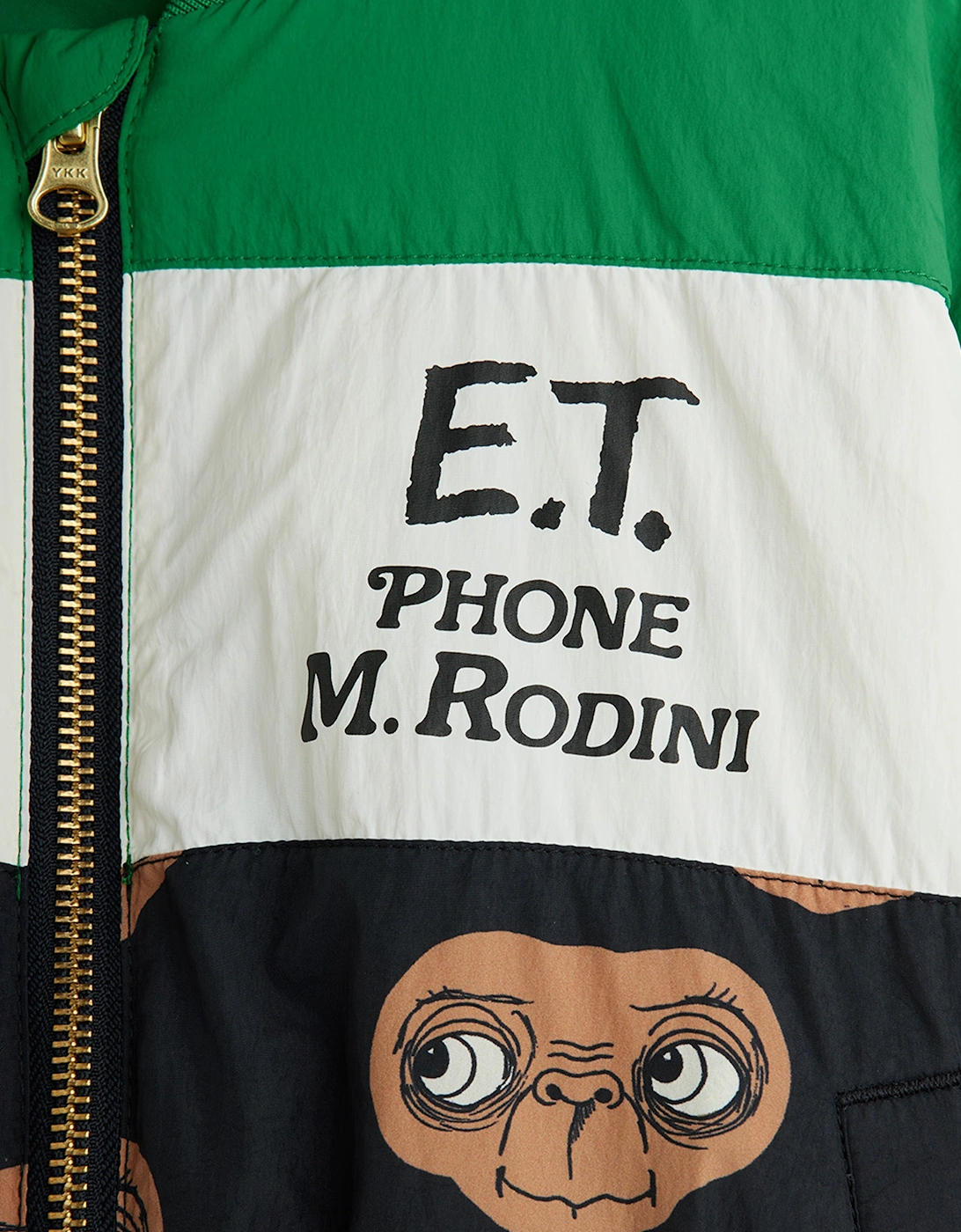 Kids E.T. Baseball Jacket in Green