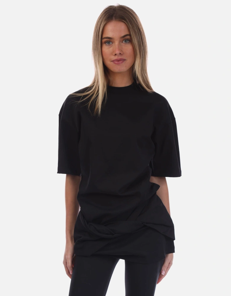 Small Arrow Twist T-Shirt Dress
