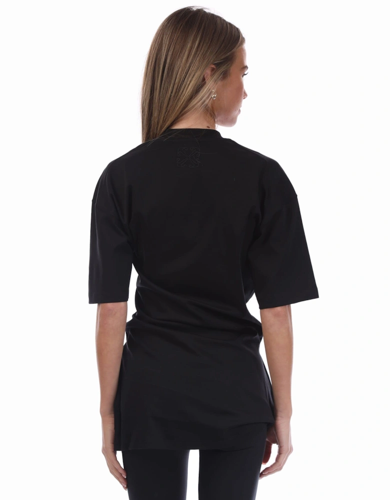 Small Arrow Twist T-Shirt Dress