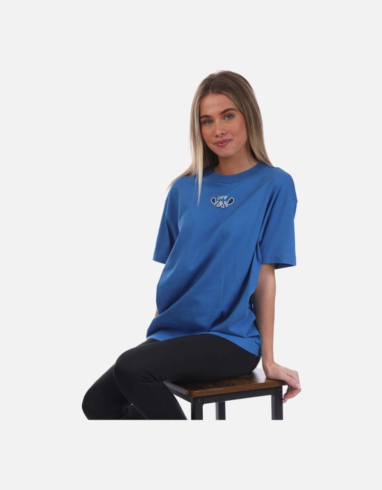 Embroidered Bandana Arrow Casual T-Shirt