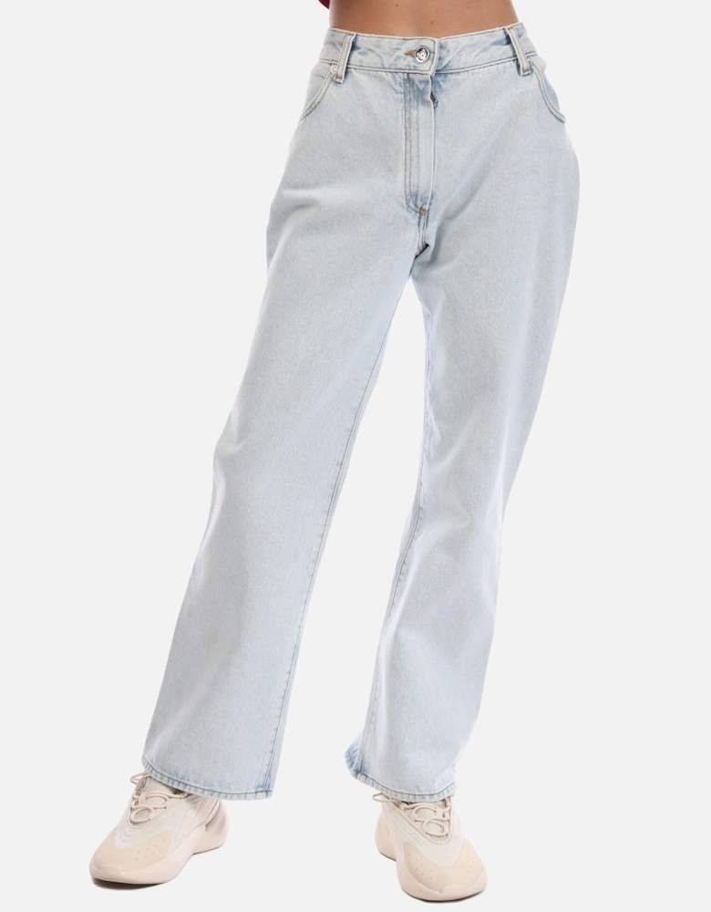 Corporate Cropped Flare Jeans