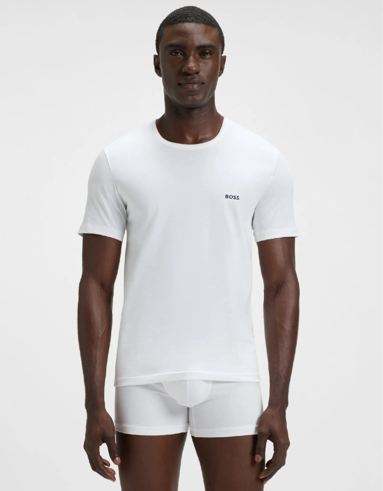 3 Pack of Logo Embroidered T-Shirts