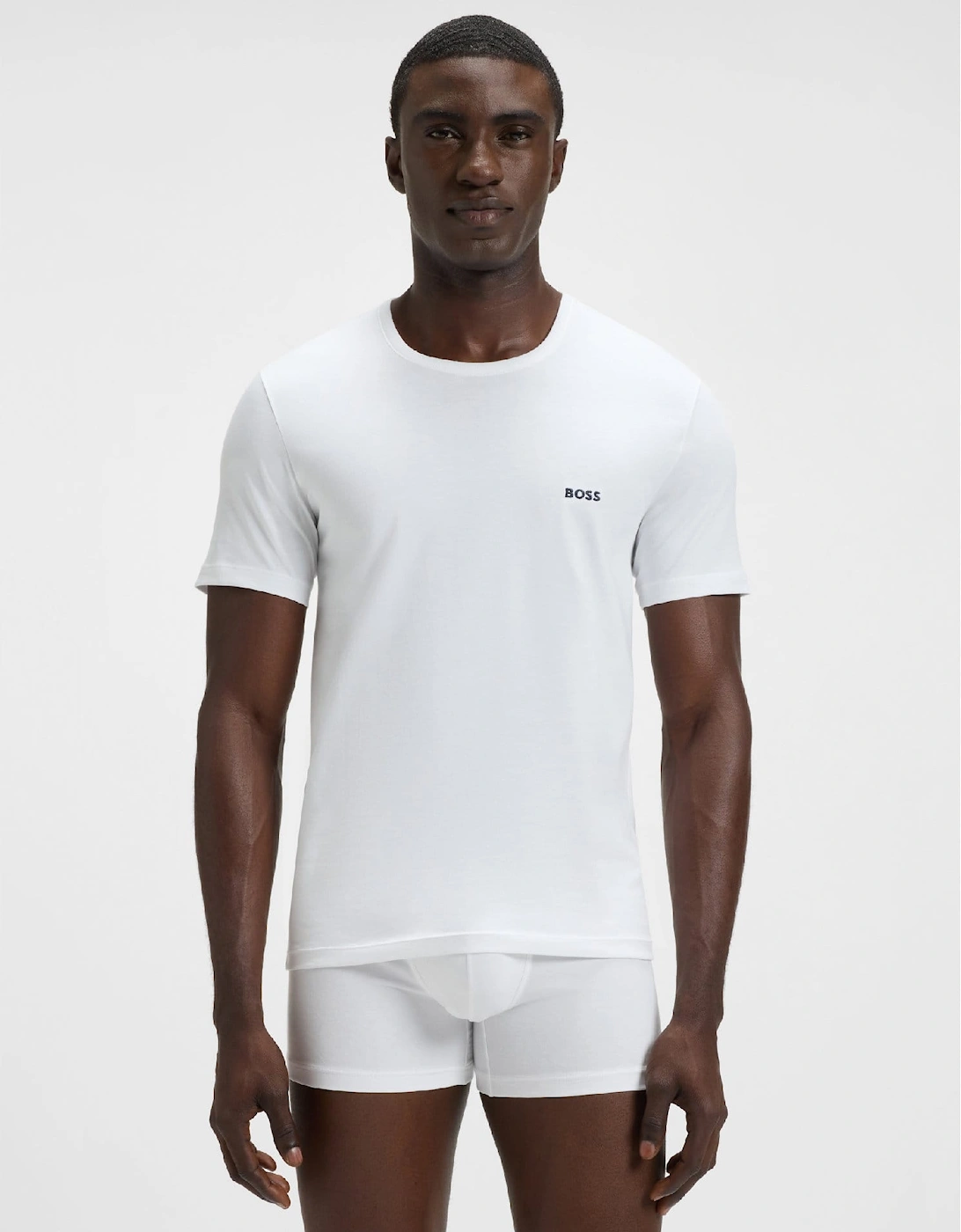 3 Pack of Logo Embroidered T-Shirts