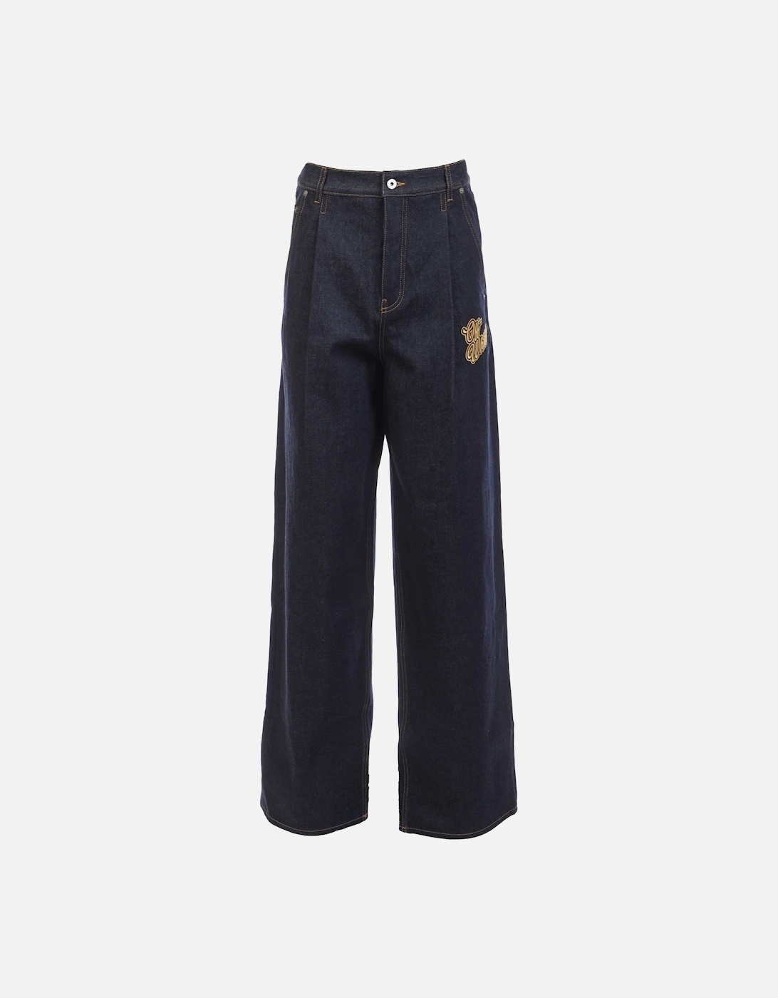 90s Logo Baggy Tapered-Fit Jeans, 3 of 2