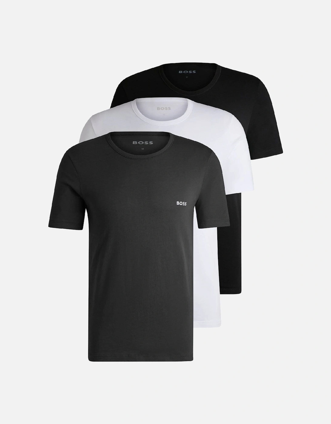 3 Pack of Logo Embroidered T-Shirts, 5 of 4