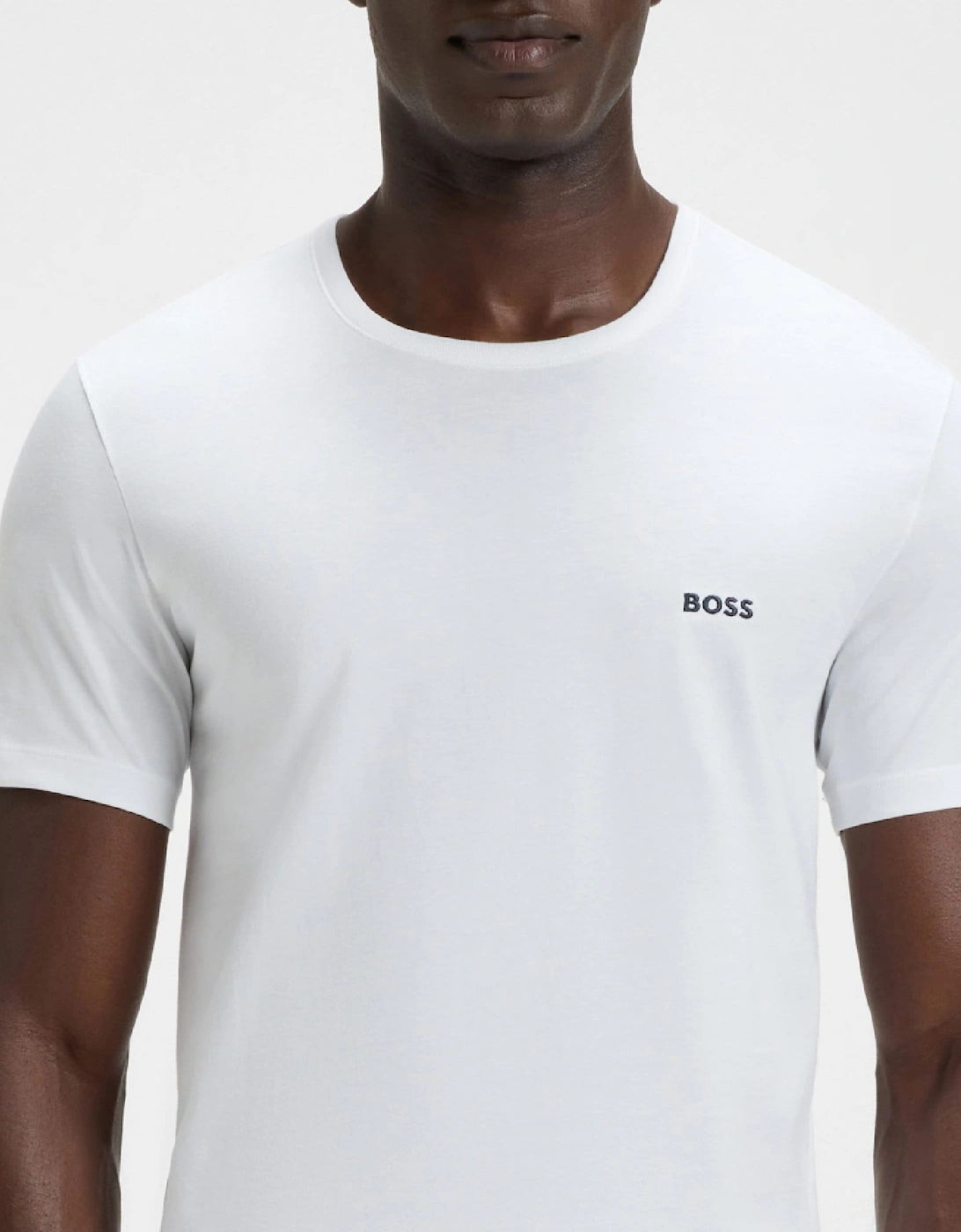 3 Pack of Logo Embroidered T-Shirts