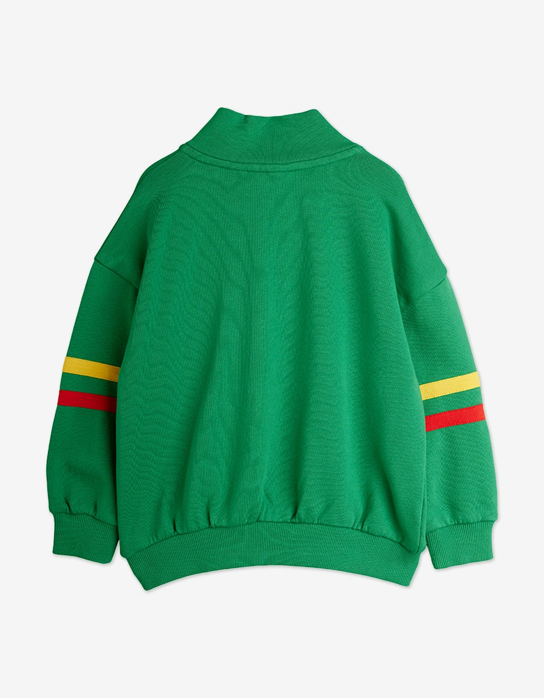 Kids E.T. Embroidered Half Zip Sweatshirt in Green
