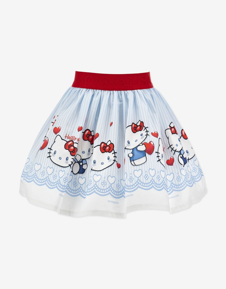 Girls Hello Kitty Skirt in Blue