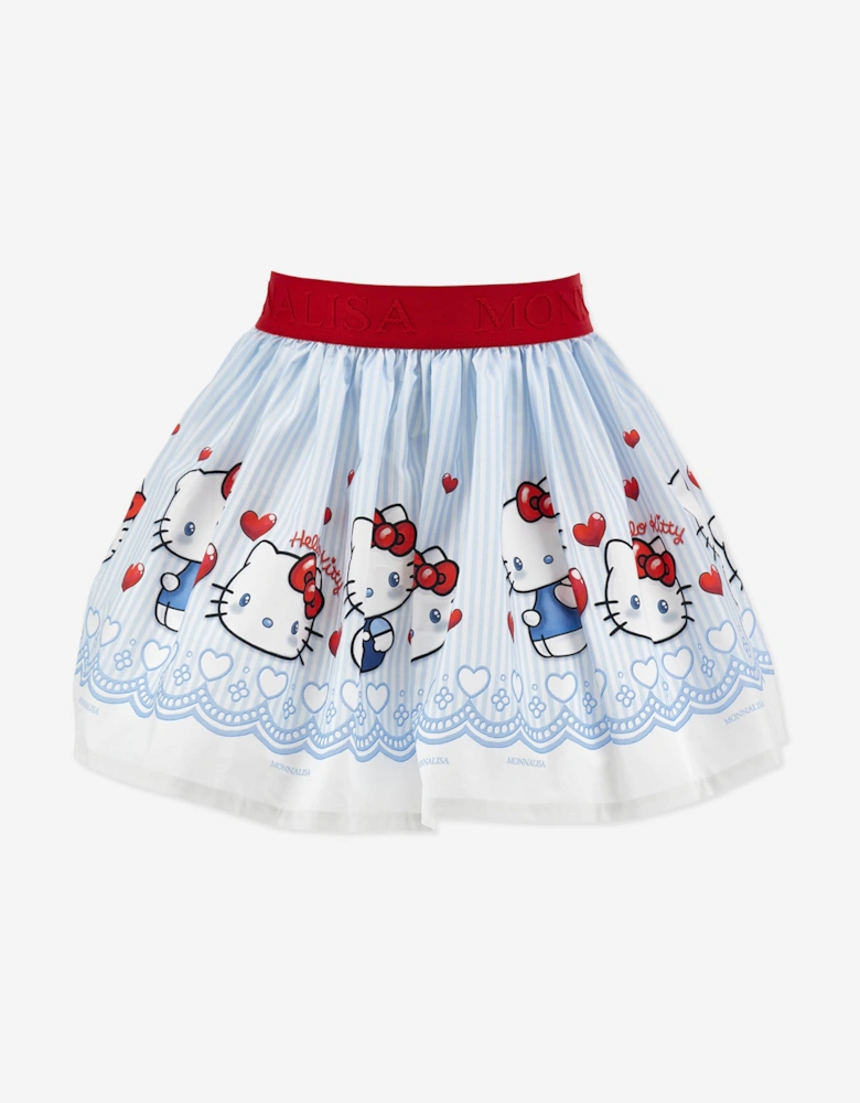 Girls Hello Kitty Skirt in Blue