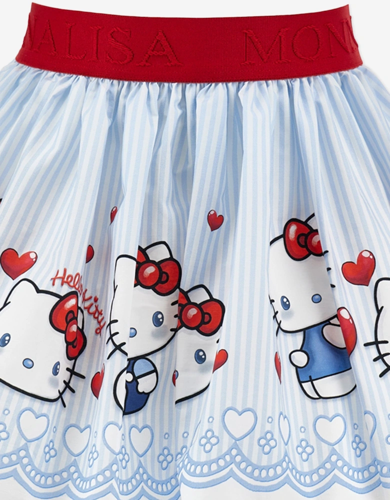 Girls Hello Kitty Skirt in Blue
