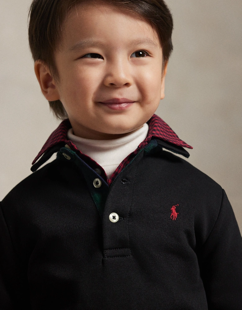 Boys Logo Sweatshirt in Black