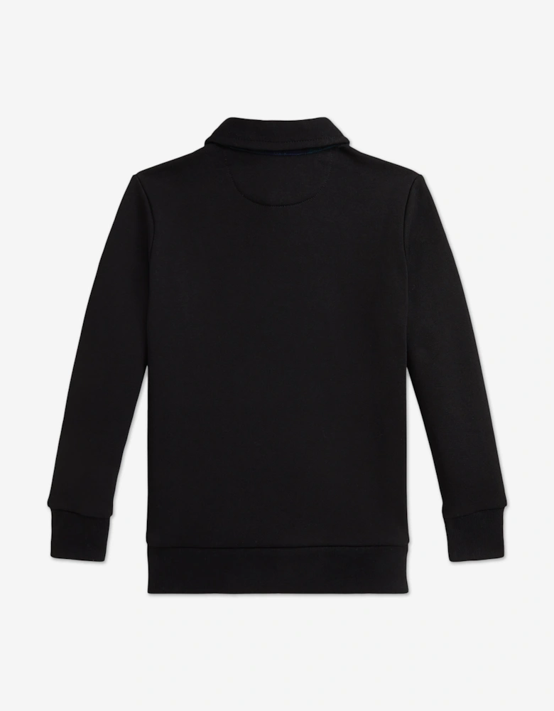 Boys Logo Sweatshirt in Black