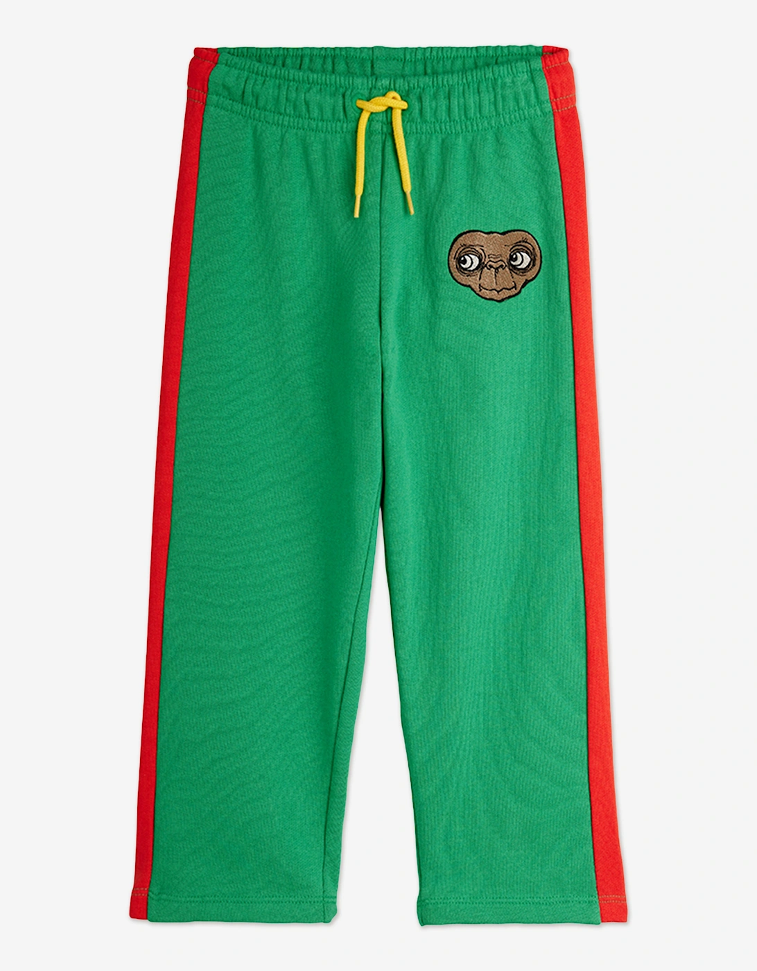 Mini Rodini Girls Green E.t. Embroidered Joggers In  2 Years/3 Years/18-24 Months 92-98 Cm Size 1.5-3 Yrs Kids