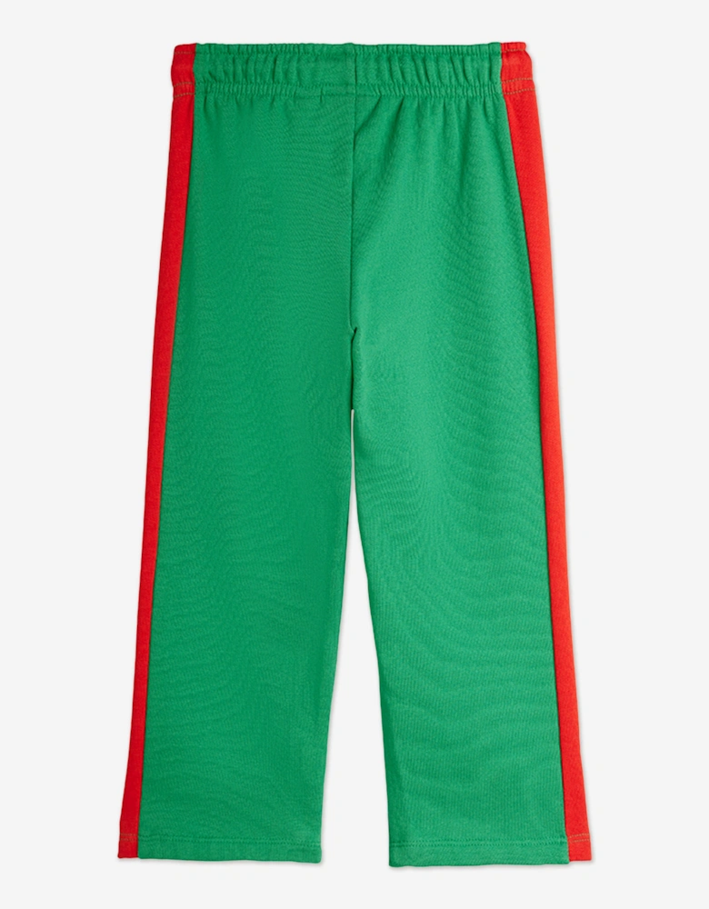 Kids E.T. Embroidered Joggers in Green
