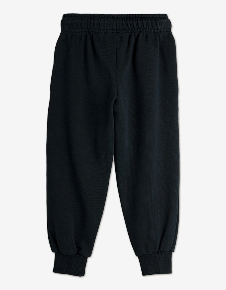 Kids E.T. Application Joggers in Black