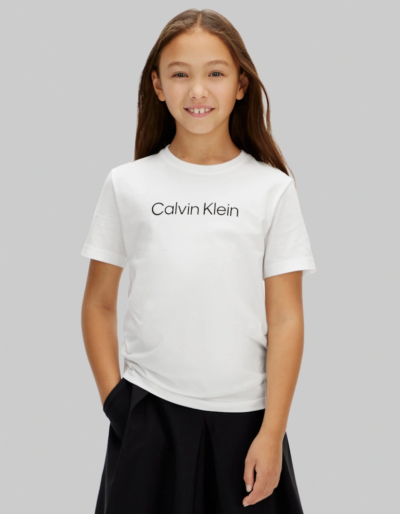 Kids Logo T-Shirt in White