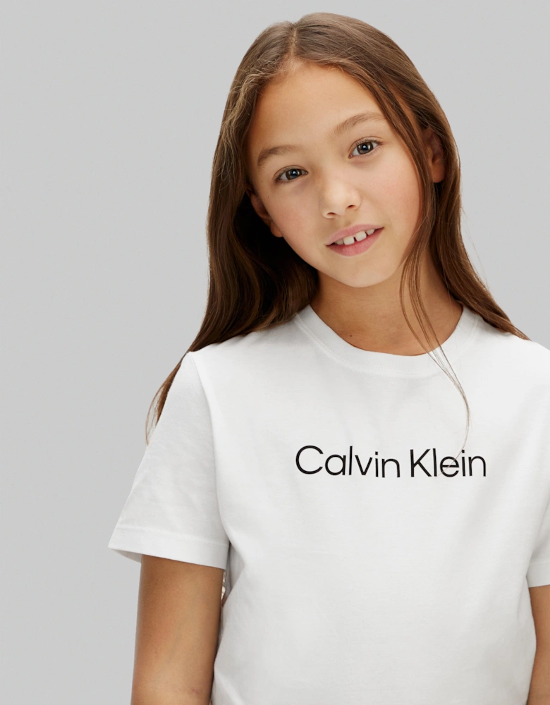 Kids Logo T-Shirt in White