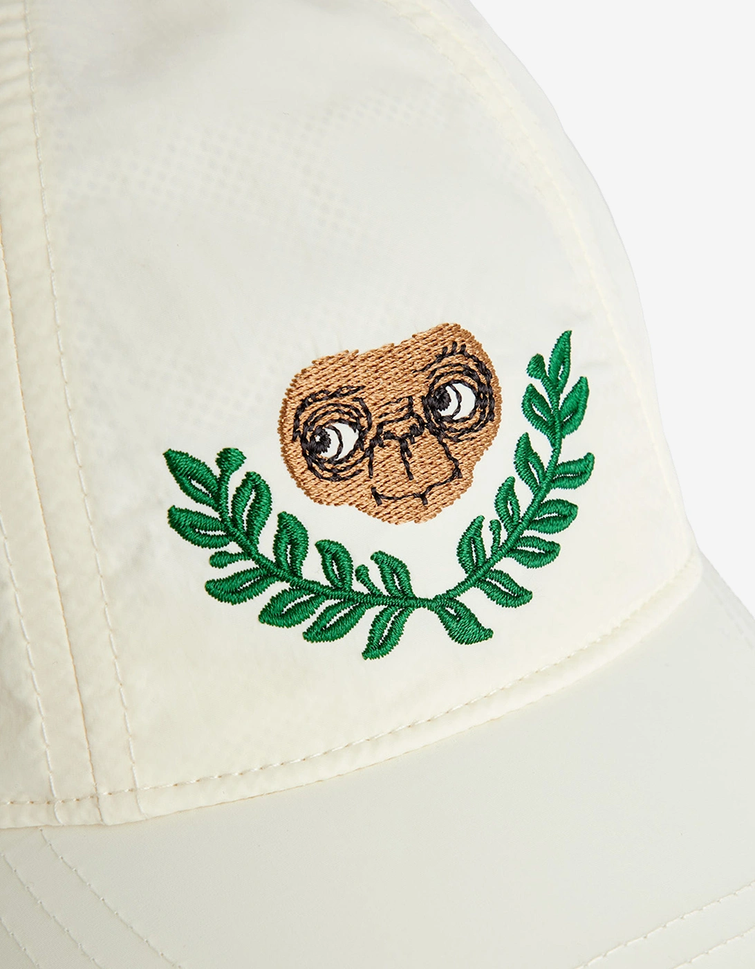 Kids E.T. Embroidered Pocket Cap in Ivory