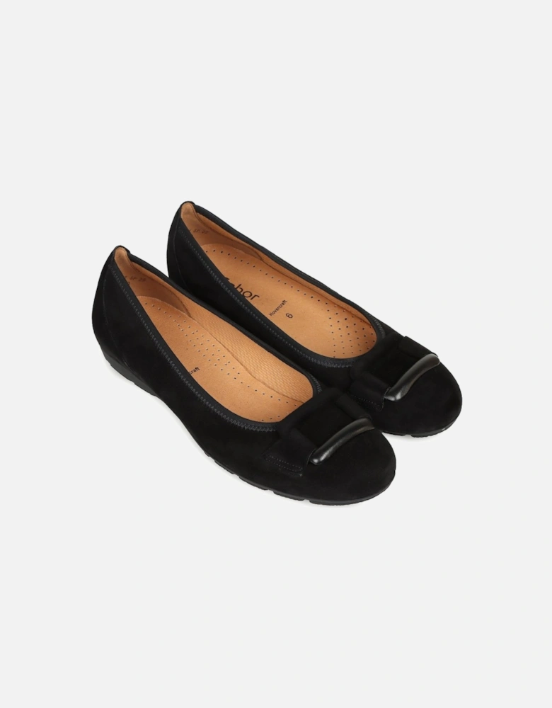 Raven Womens Ballet Pumps