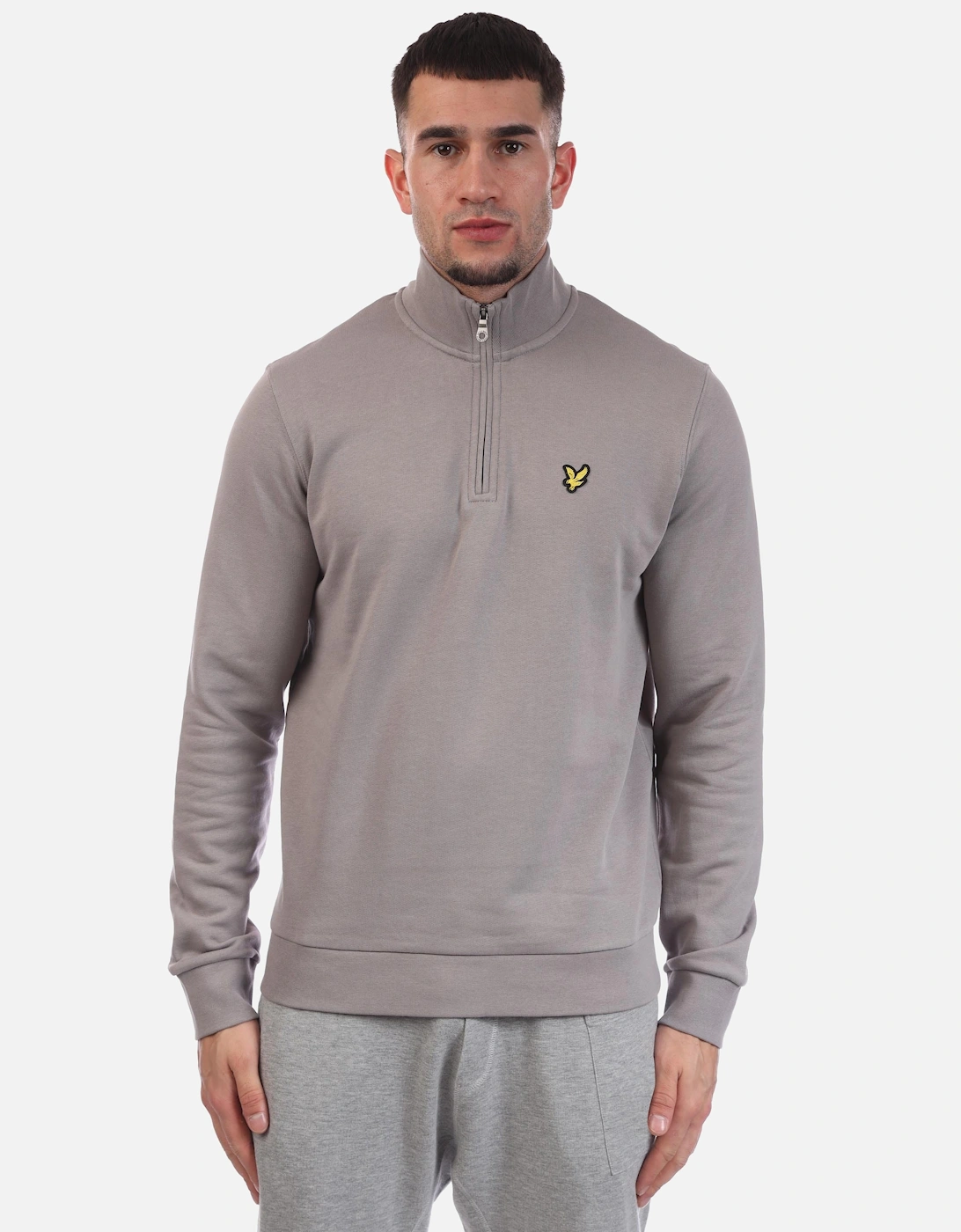 Loopback Quarter Zip Sweatshirt, 5 of 4