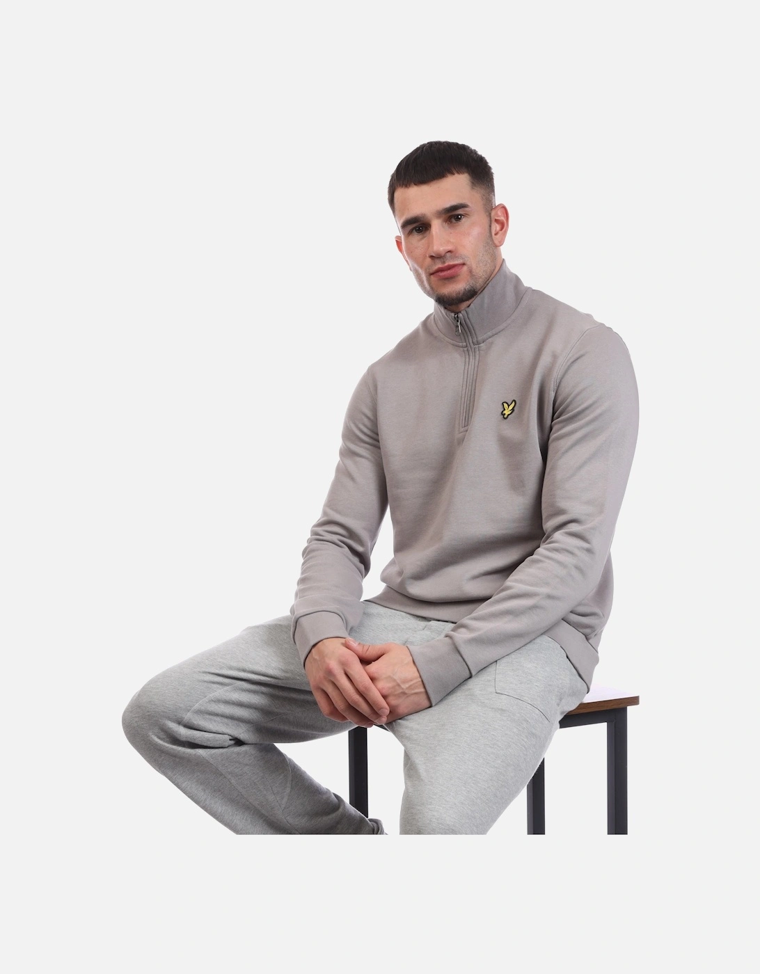 Loopback Quarter Zip Sweatshirt