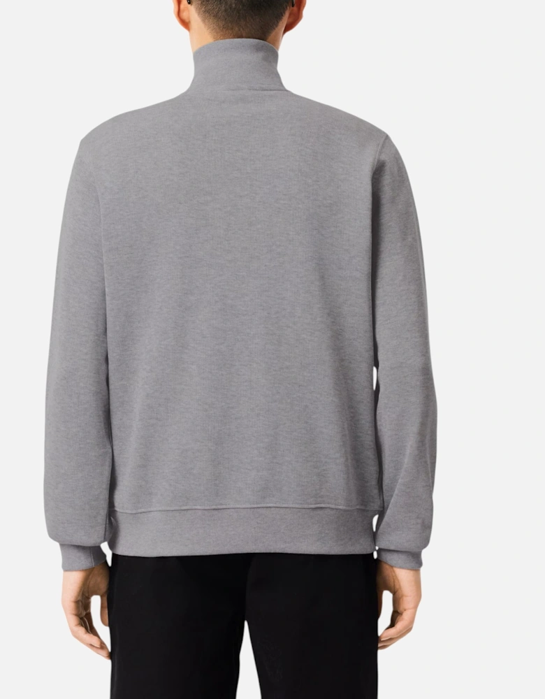 Mens Sweatshirt High Neck Interlock Sweatshirt