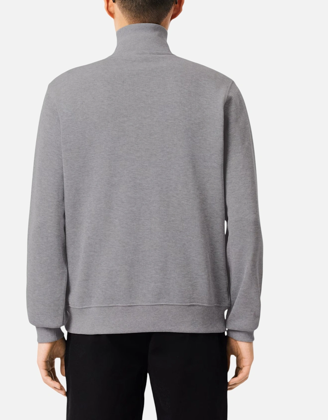 Mens Sweatshirt High Neck Interlock Sweatshirt