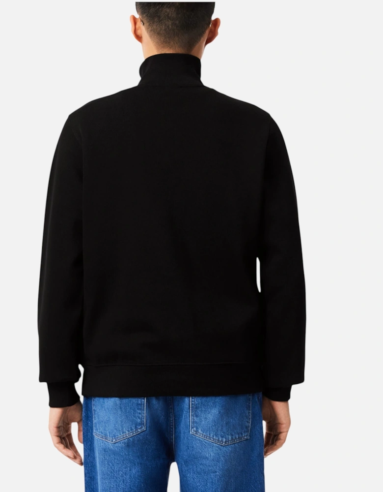 Mens Sweatshirt High Neck Interlock Sweatshirt