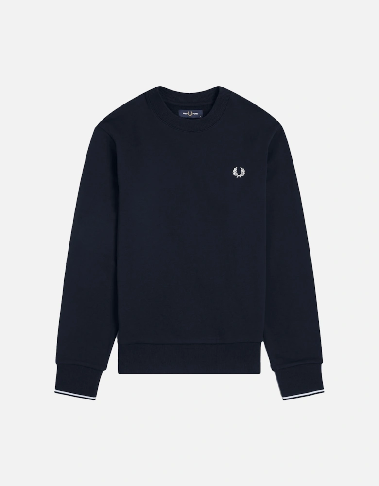 Crew Neck Sweatshirt Navy
