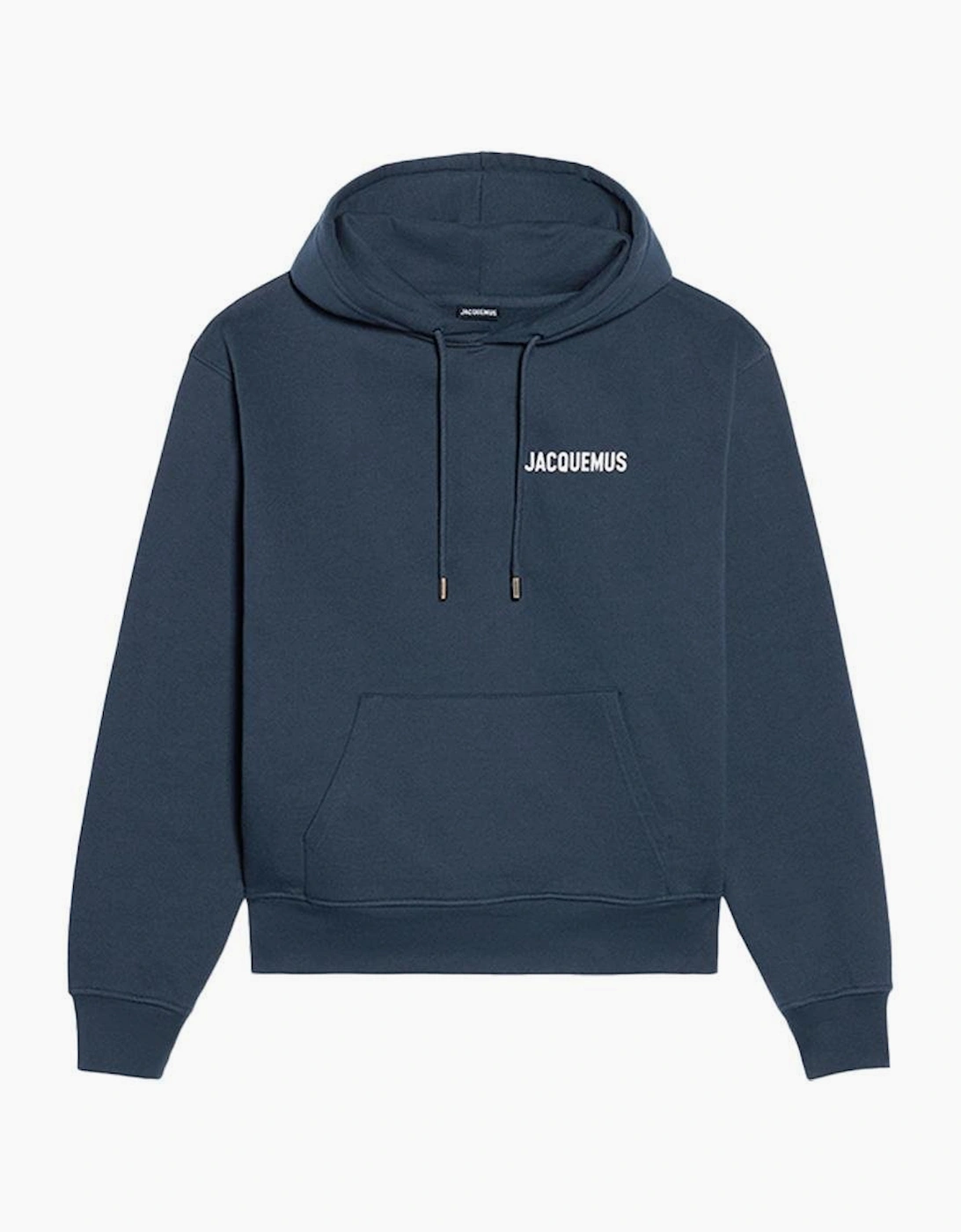 Men's Jacquemus LE SWEATSHIRT Hoodie Dark Blue - Navy - Size: 44