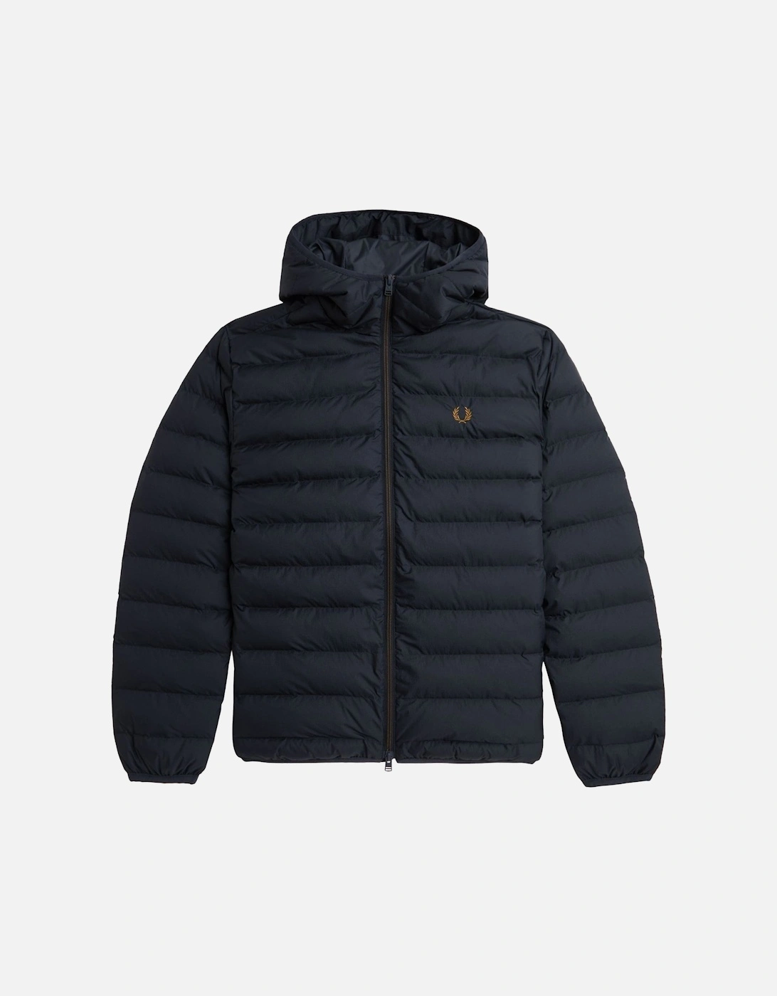 Hooded Insulated Padded Jacket Navy, 5 of 4