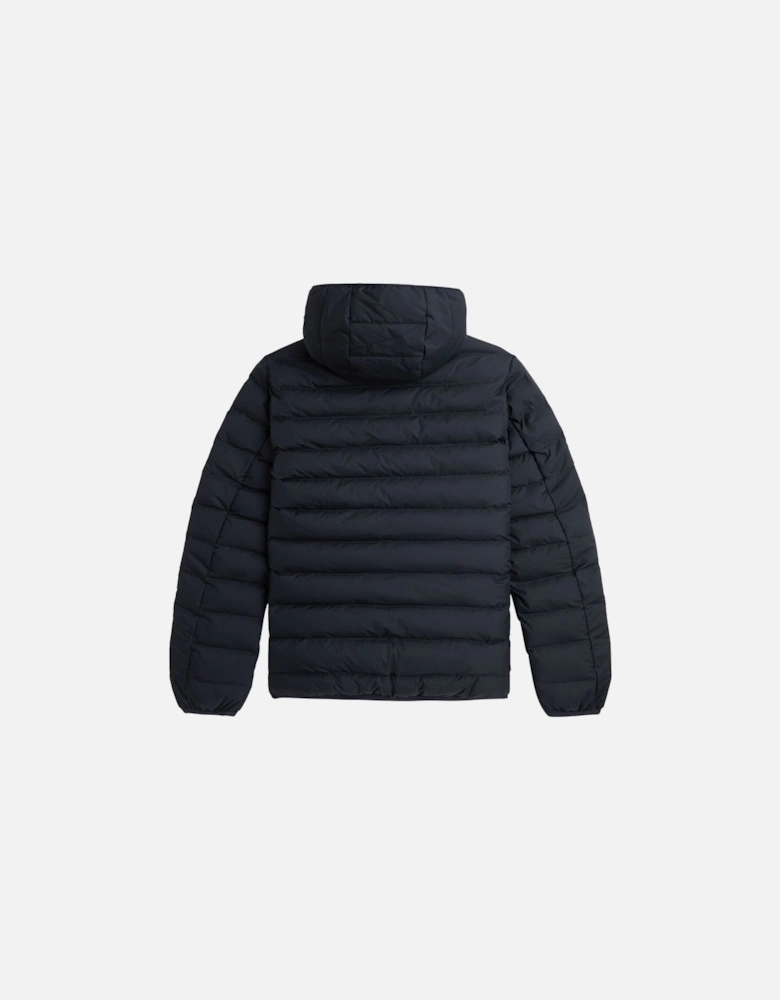 Hooded Insulated Padded Jacket Navy