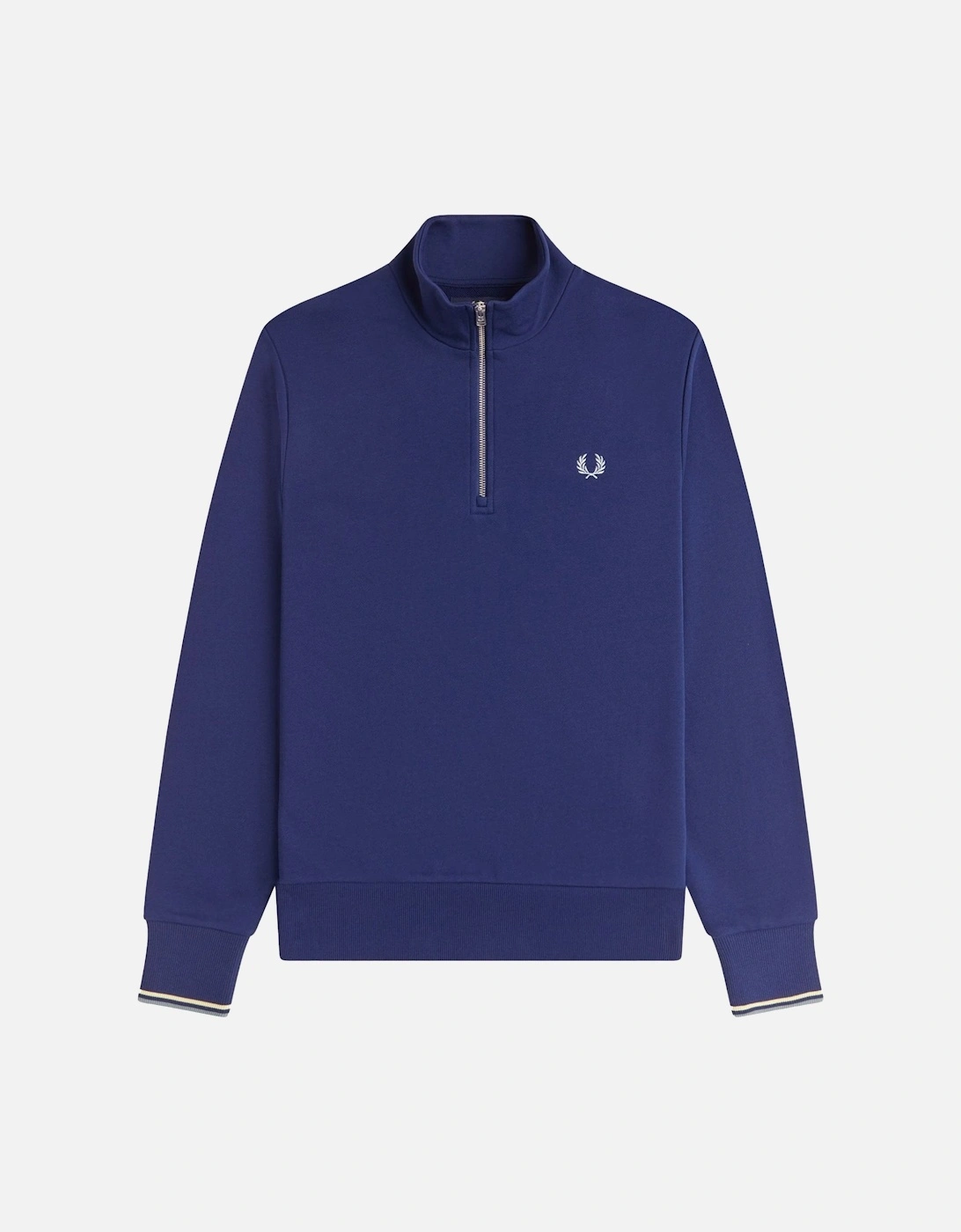 Half Zip Sweatshirt French Navy/Champion's Gold/Stockport Blue, 5 of 4