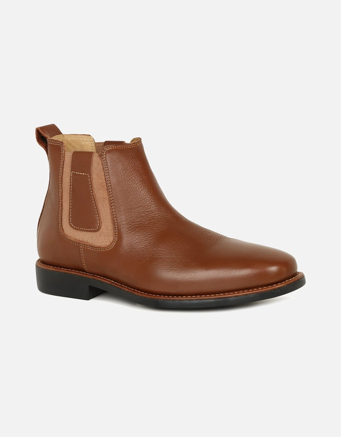 Natal Mens Leather Chelsea Boots, 8 of 7