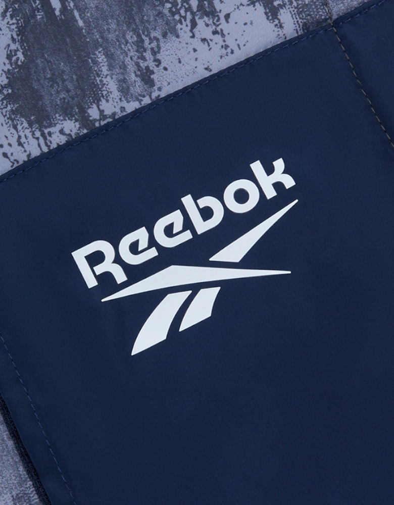 RB1572 Reversible Puffer Vest - Batik Blue