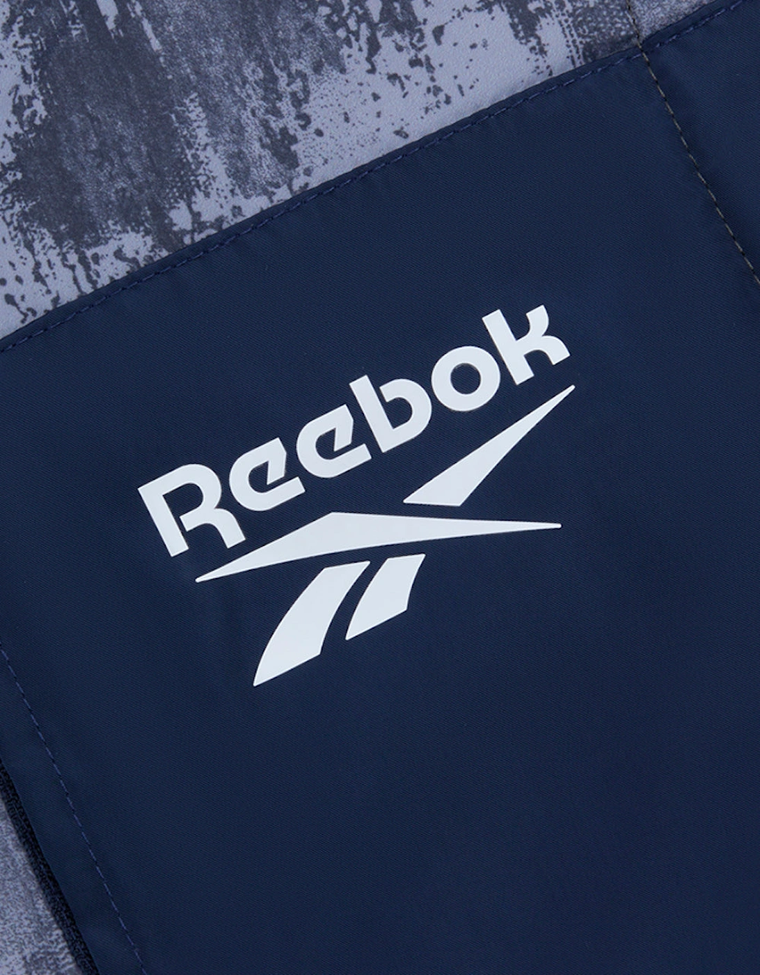 RB1572 Reversible Puffer Vest - Batik Blue