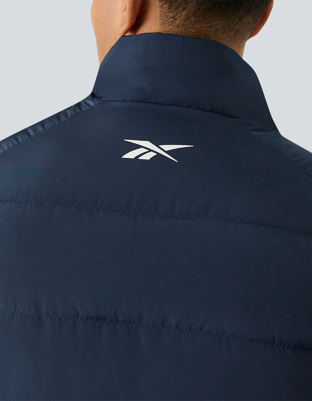 RB1572 Reversible Puffer Vest - Batik Blue