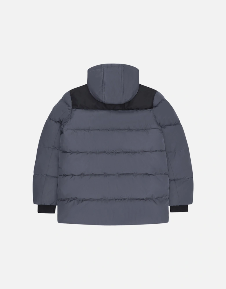 RB1497 Parka Puffer Jacket - Charcoal