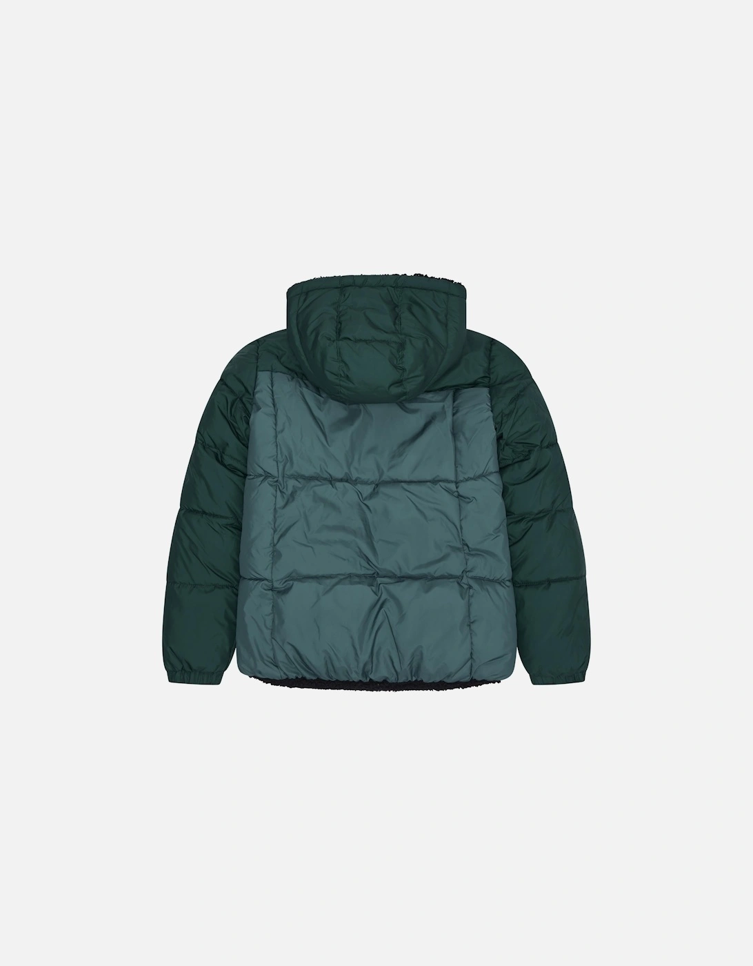 RB2103 Reversible Puffer Sherpa - Hunter Green
