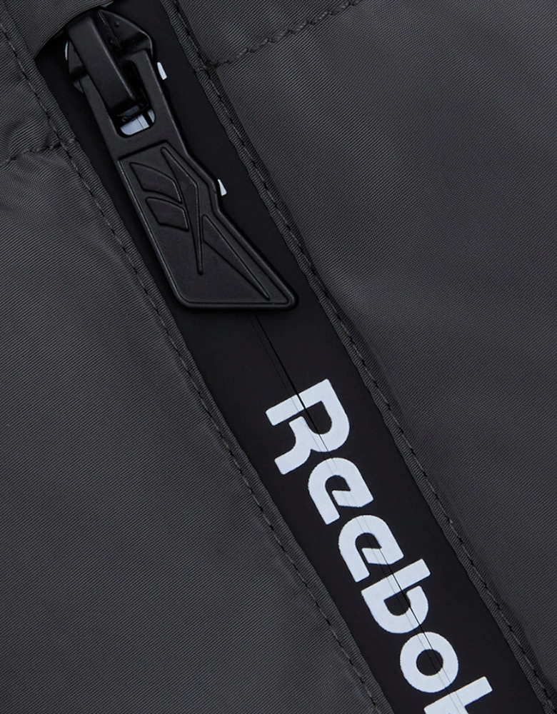 RB1572 Reversible Puffer Vest - Charcoal