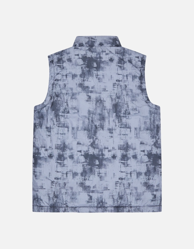 RB1572 Reversible Puffer Vest - Charcoal