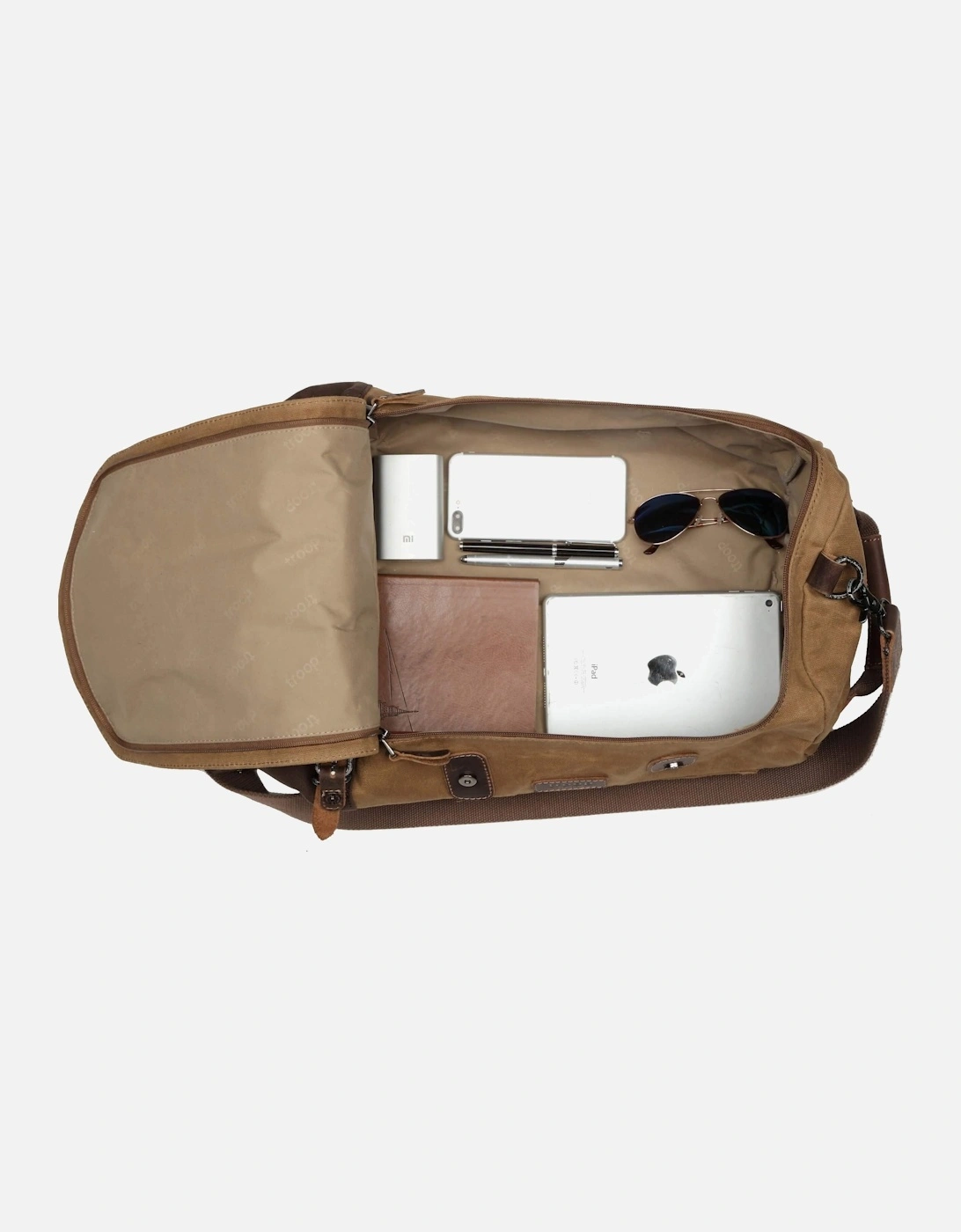 TRP0444 Heritage Canvas Duffel Backpack