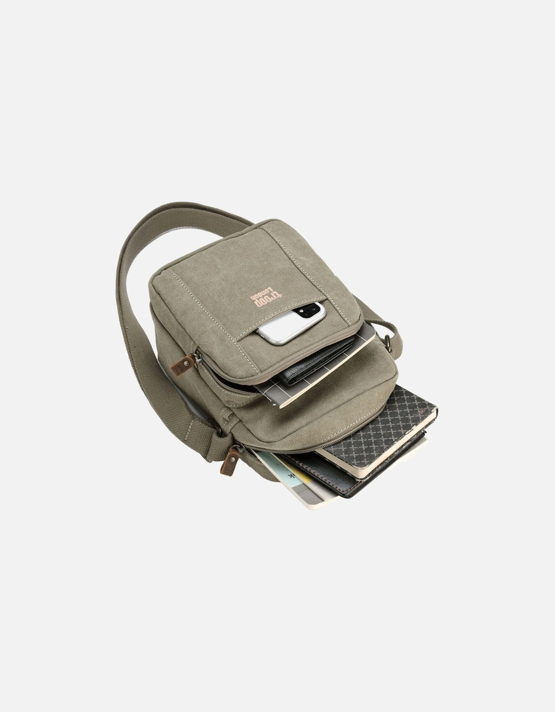 TRP0370 Classic Canvas Across Body Bag