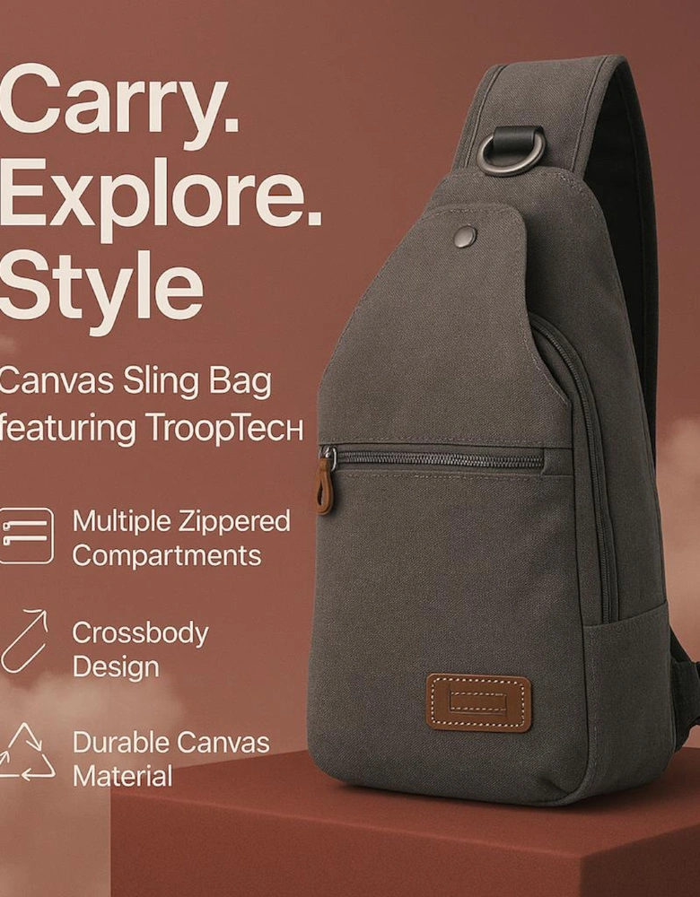 TRP0551 Classic Sling Bag, One Strap Backpack