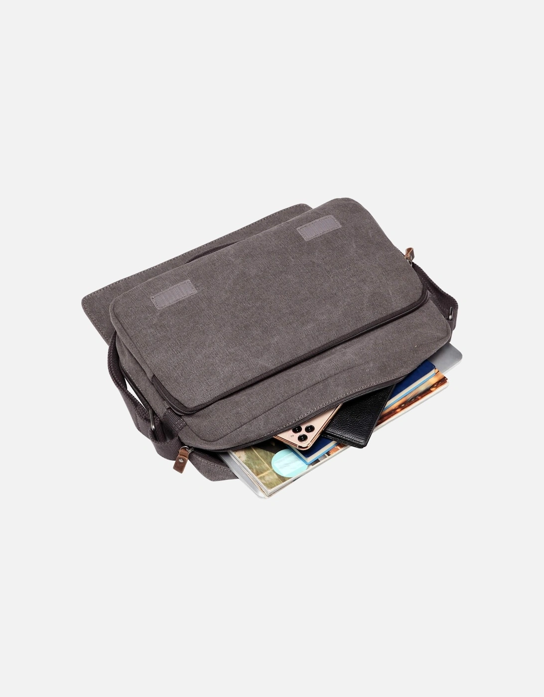 TRP0241 Classic Canvas Messenger Bag